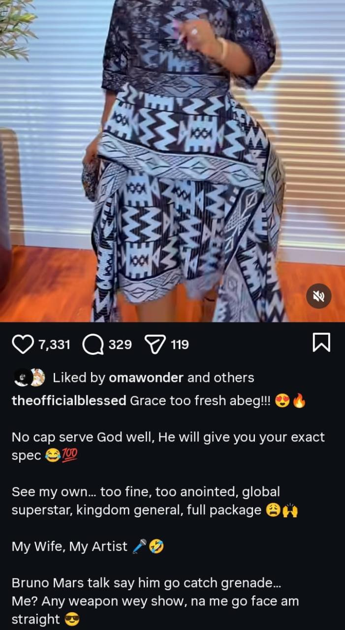 “Serve God Well, and He Will Give You Your Exact Spec” – Pastor Blessed Uzochikwa Gushes Over Wife, Mercy Chinwo