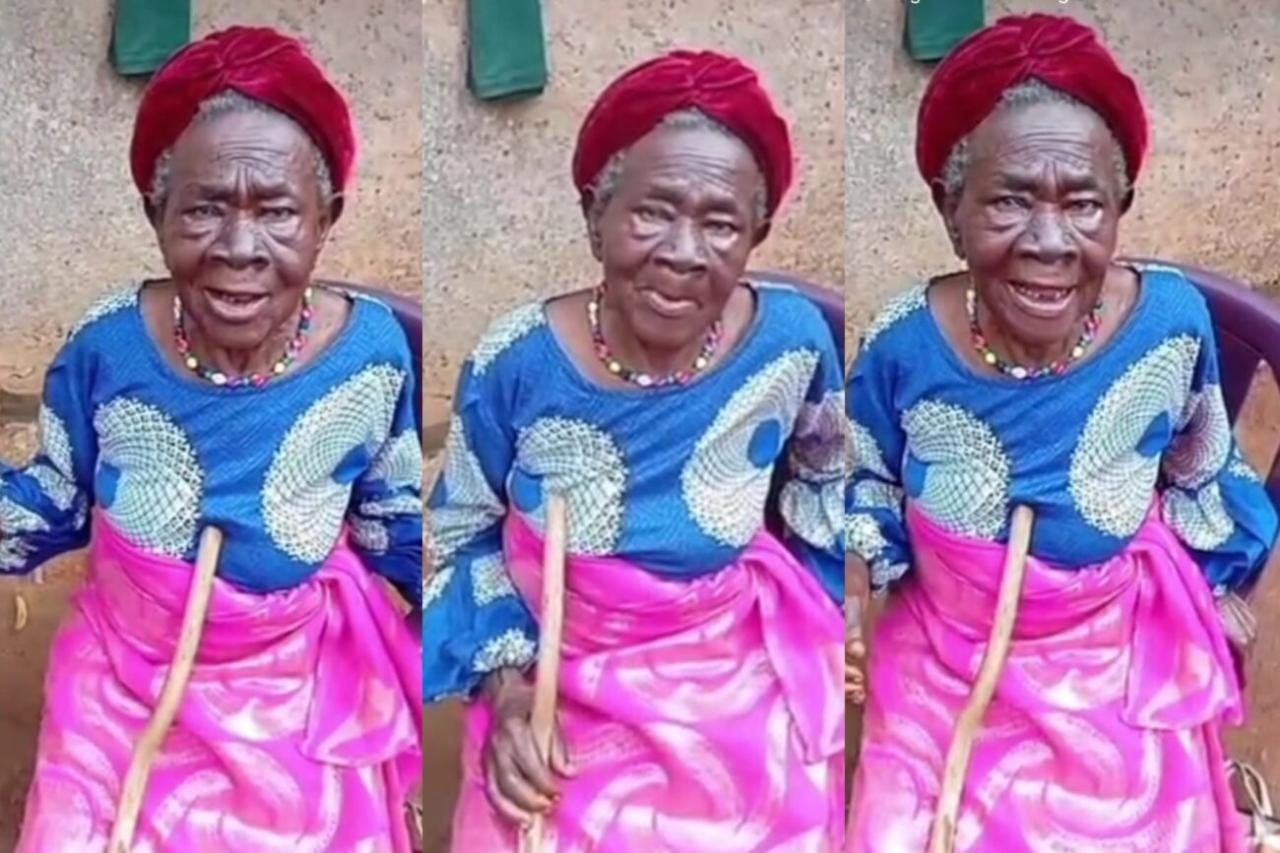 3 Generations Strong! Regina Chukwu Proudly Shows Off Village’s Oldest Grandma