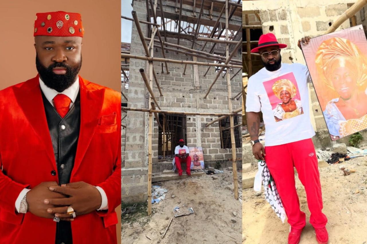 Harrysong Builds House for Late Grandma Ahead of Burial — Emotional Video Goes Viral