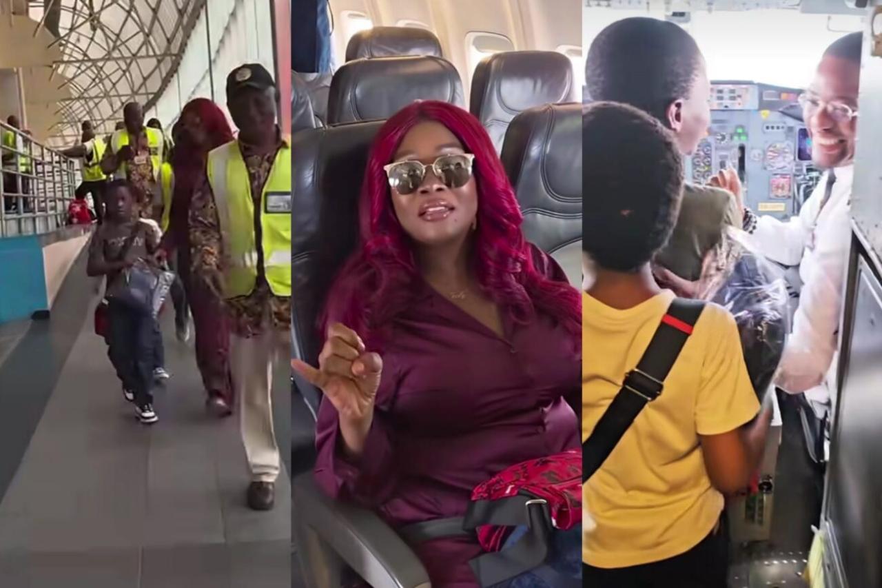 Sweet Family Moment: Toolz Surprises Her Sons with Trip to See Their Pilot Dad