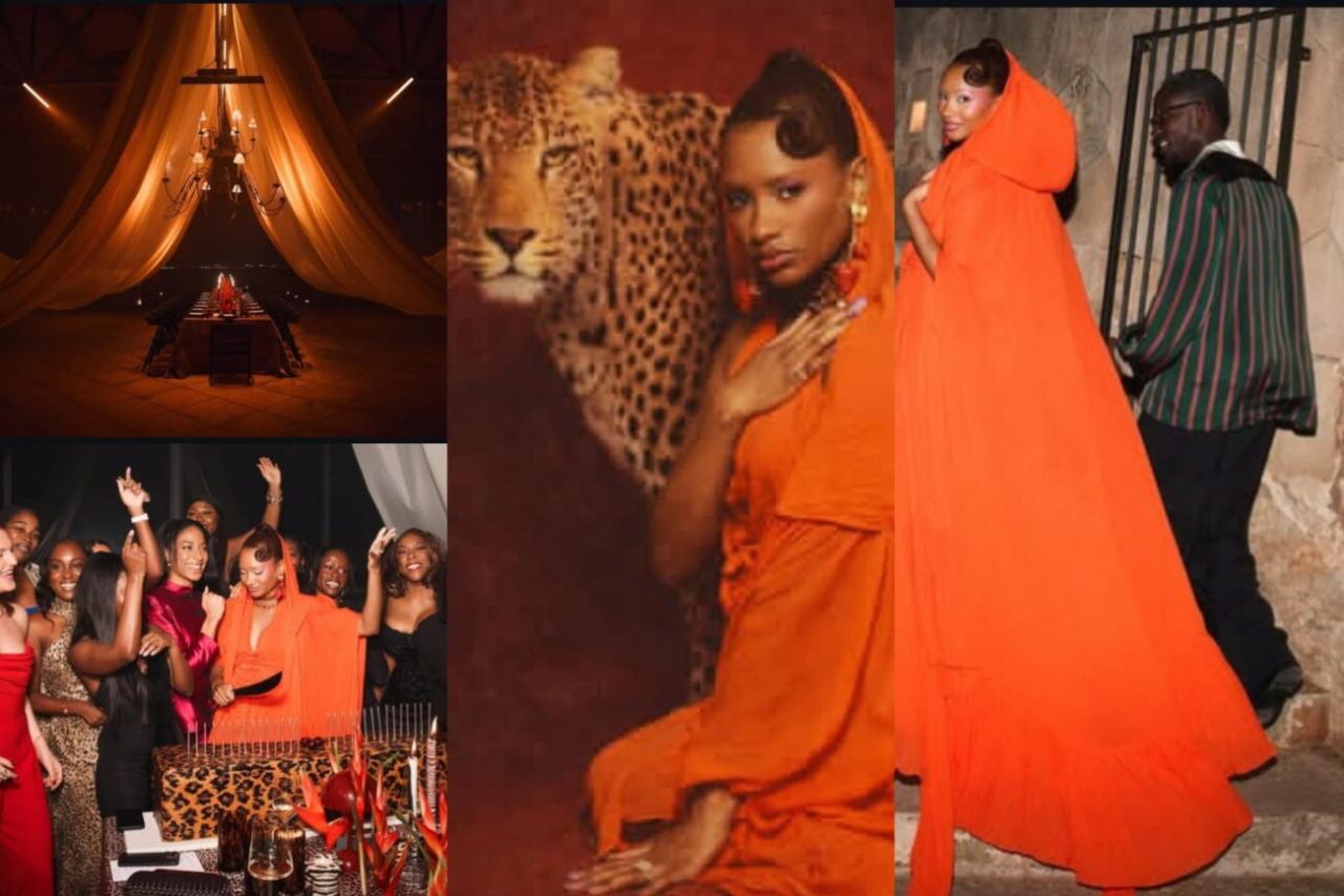 “Soft Life Level 100!” – Temi Otedola Shuts Down Internet With Wild Leopard-Themed 30th Bash