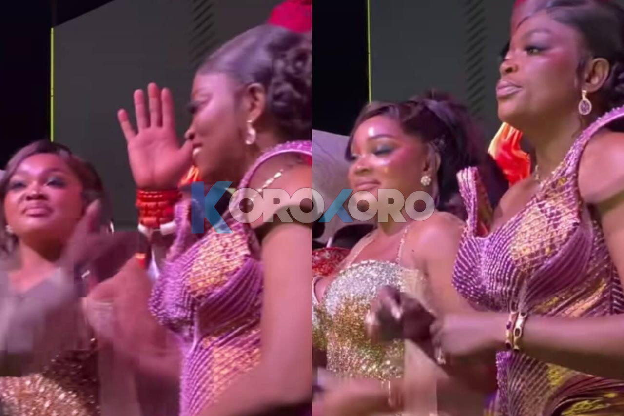 “Unhealthy Competition!” – Tension Sparks Between Mercy Aigbe and Funke Akindele at Movie Premiere