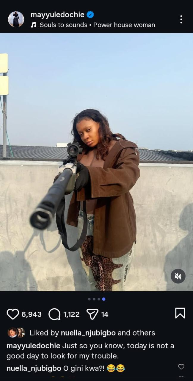 “It Isn’t a Good Day to Look for My Trouble” – May Edochie Fires Stern Warning While Showing Off Boss Vibes