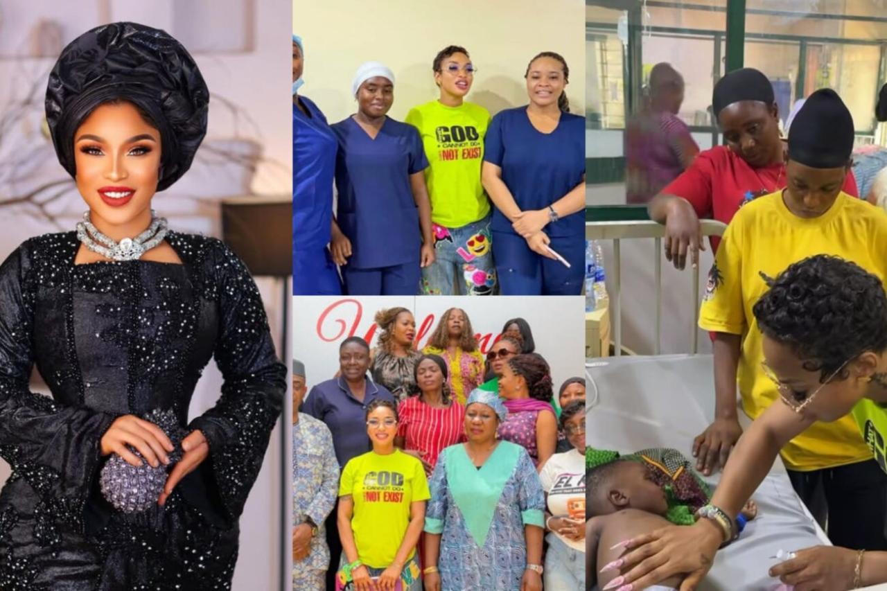“I Couldn’t Walk Away…” Tonto Dikeh Overwhelmed After Emotional Visit to Abuja Hospital