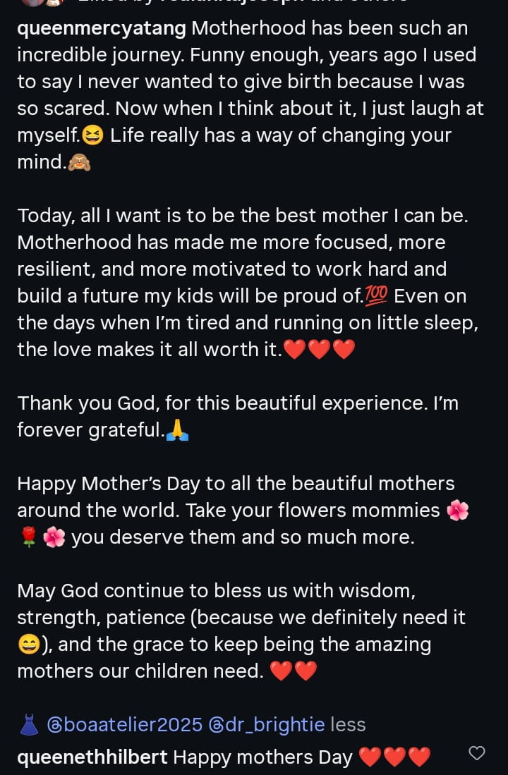 ‘I Never Wanted Kids!’ Queen Mercy’s Shocking Confession Turns Into Powerful Motherhood Glow-Up