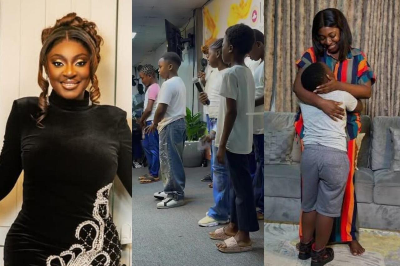 “I Shed Tears…” – Yvonne Jegede Breaks Down After Son’s Surprise Church Invit