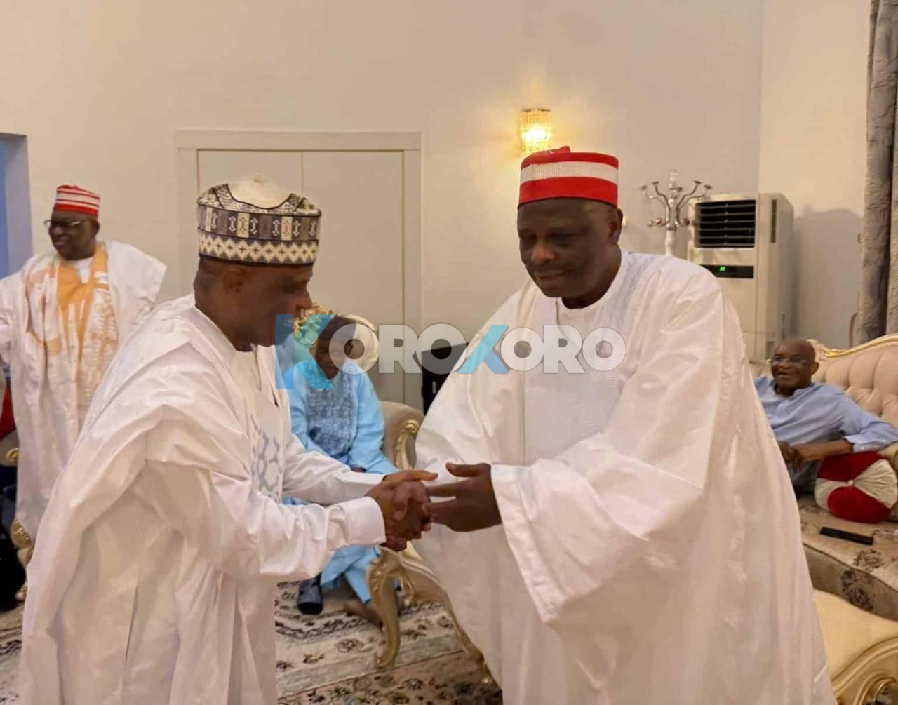 Peter Obi, Rotimi Amaechi, Others Arrive at Kwankwaso’s Residence Ahead of ADC Defection