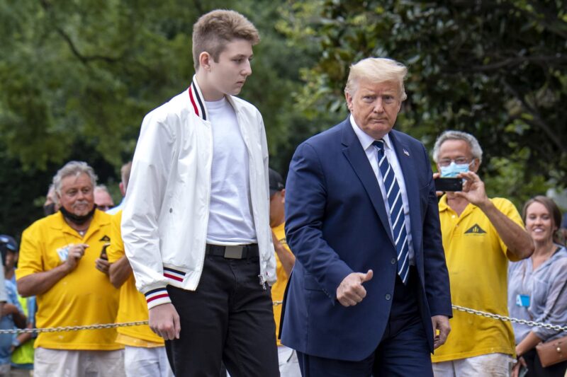 Untold Story: How Donald Trump’s son challenges his father