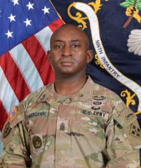 BREAKING: Meet Major Eragbai Evborokhai, the Nigerian born flying in US Army