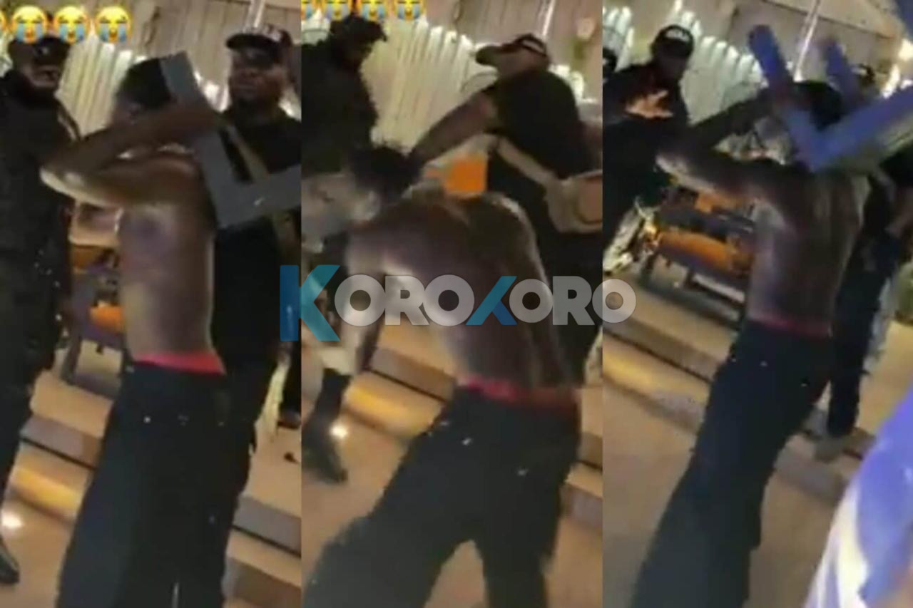 CHAOS ERUPTS: Portable Storms Soso Soberekon’s Mansion, Attacks Tunde Perry in Wild Showdown (Video)