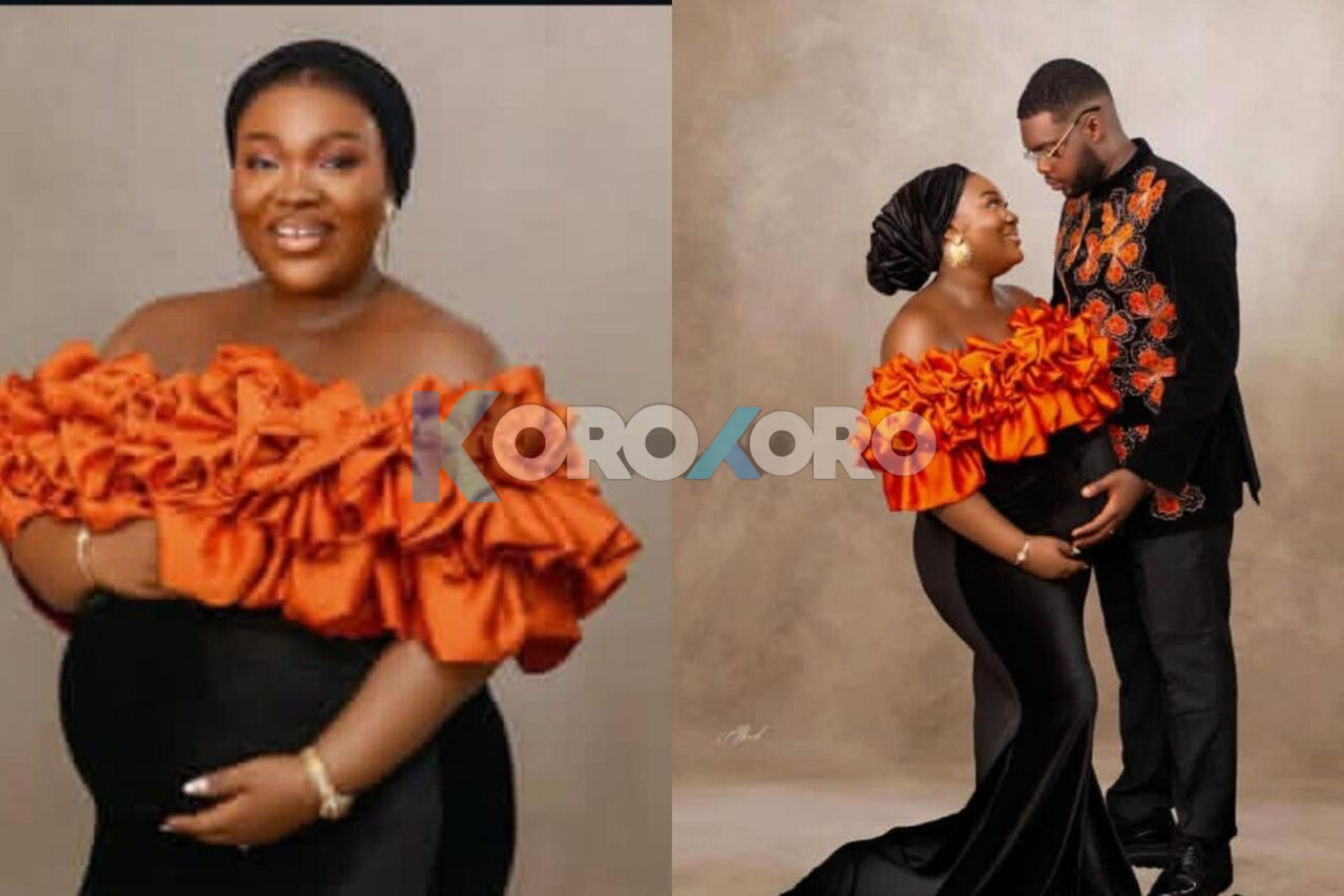 God Gave Me Everything” — Cute Abiola’s Wife Overflows with Joy After Welcoming New Baby
