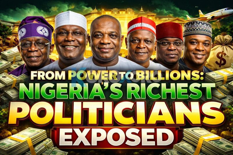 From Power to Billions: Nigeria’s Richest Politicians Exposed