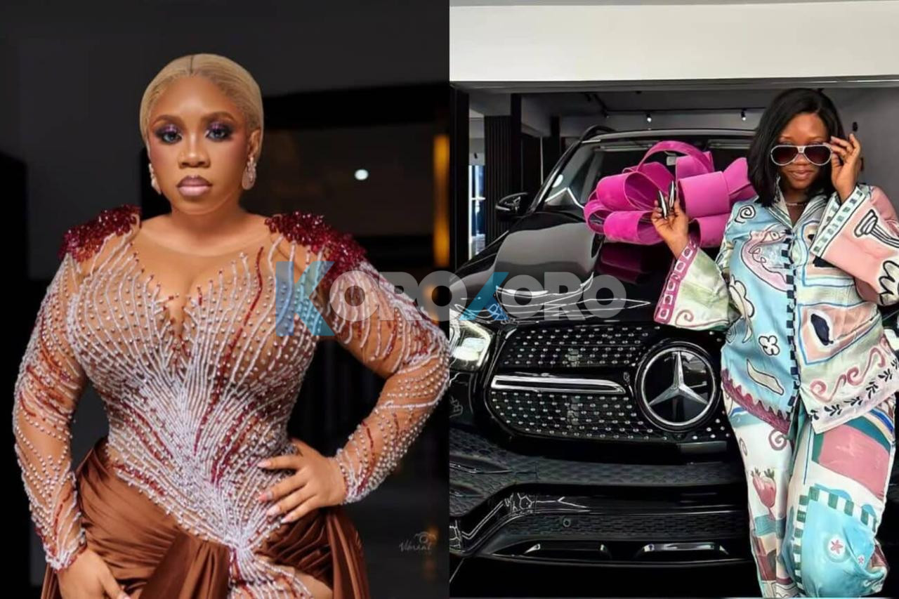 “FROM ME TO ME!” — Wumi Toriola STORMS SOCIAL MEDIA AS SHE REVEALS LUXURY MERCEDES-BENZ PURCHASE WORTH MILLIONS
