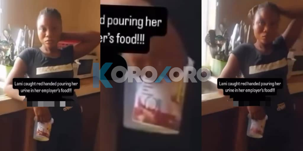 House help caught trying to mix urine into employer’s food (WATCH VIDEO)