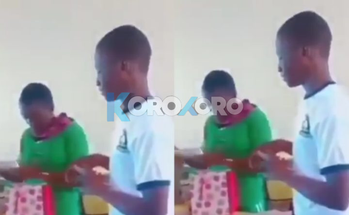Secondary School Students Go Viral After Birthday Surprise Ends in Classroom Kiss (WATCH VIDEO)