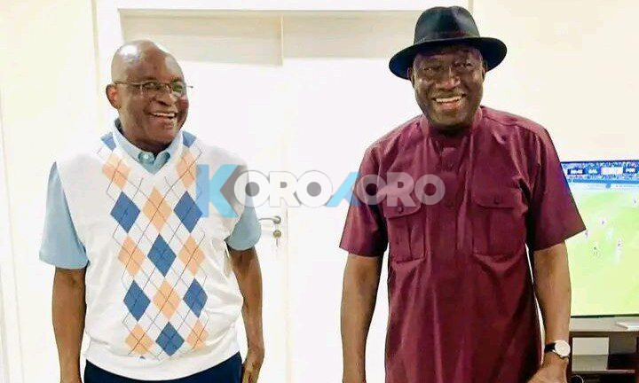 EXPOSED: Jonathan Lobby David Mark for ADC Ticket In Secret Meeting; Atiku Breaks Silence Over Ambition
