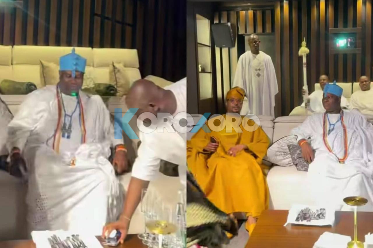“Royal Seal of Approval” – Shock as Ooni of Ife Shows Up for Omotola Ekeinde’s New Movie ‘A Mother’s Love’ Sparks Massive Reactions