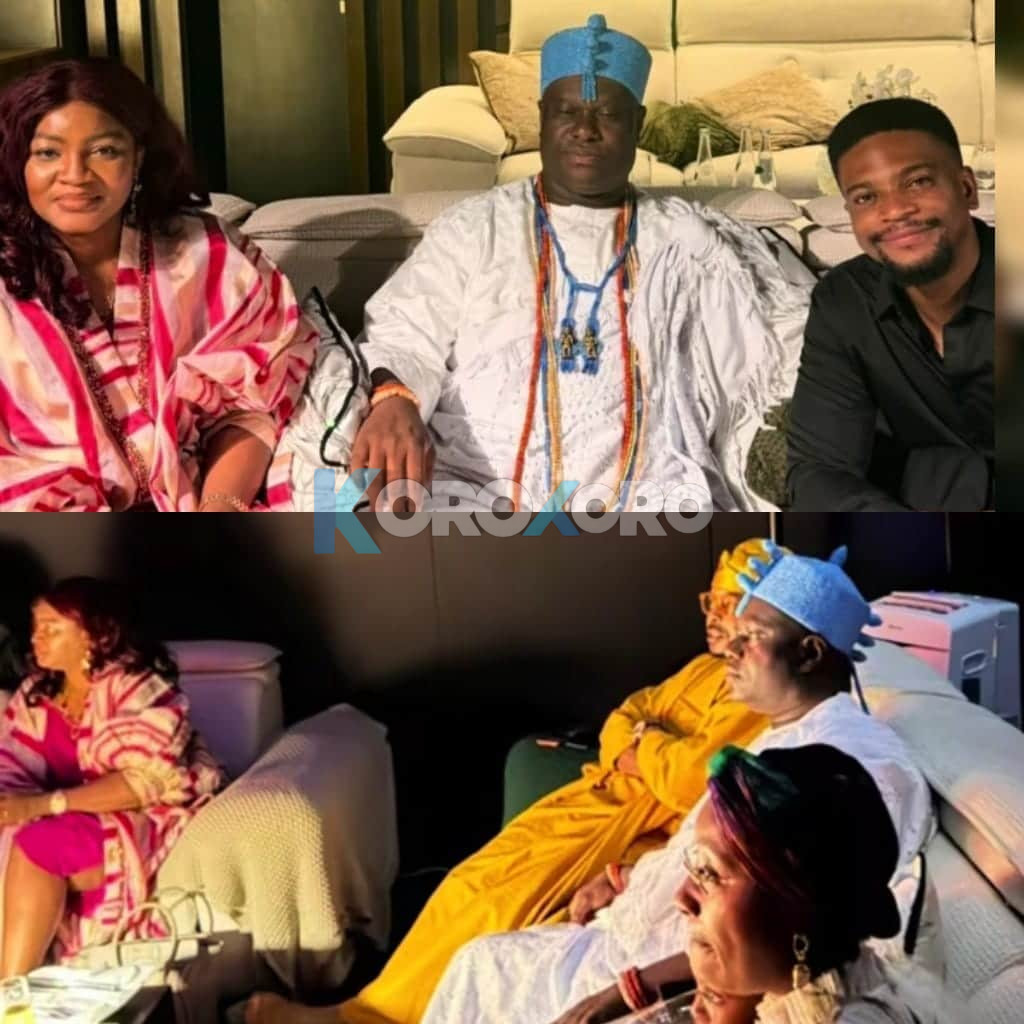 “Royal Seal of Approval” – Shock as Ooni of Ife Shows Up for Omotola Ekeinde’s New Movie ‘A Mother’s Love’ Sparks Massive Reactions