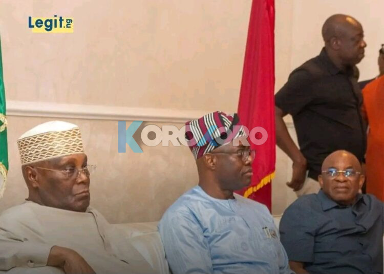 BREAKING: Plot To Sack Tinubu Deepens As PDP Meets ADC; What Agreed To Do In 2027 Finally Out