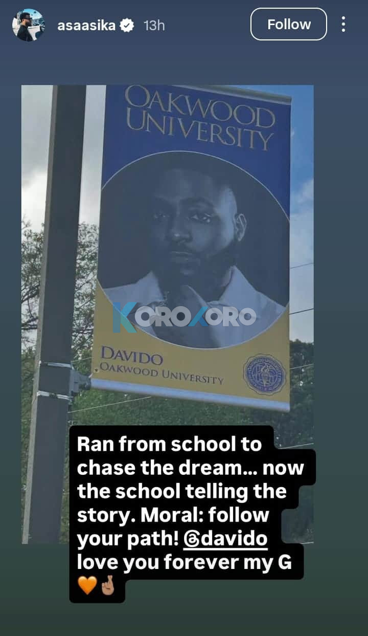 “He Dumped School and Shocked Everyone” — Asa Asika Drops Bombshell on Davido’s Hustle, Reveals What Many Didn’t Know