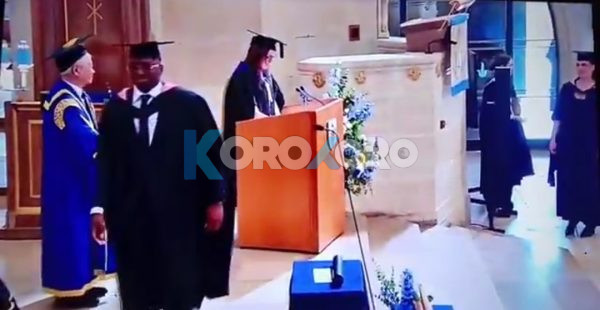 Tinubu’s Son Graduates from UK University (PHOTOS)