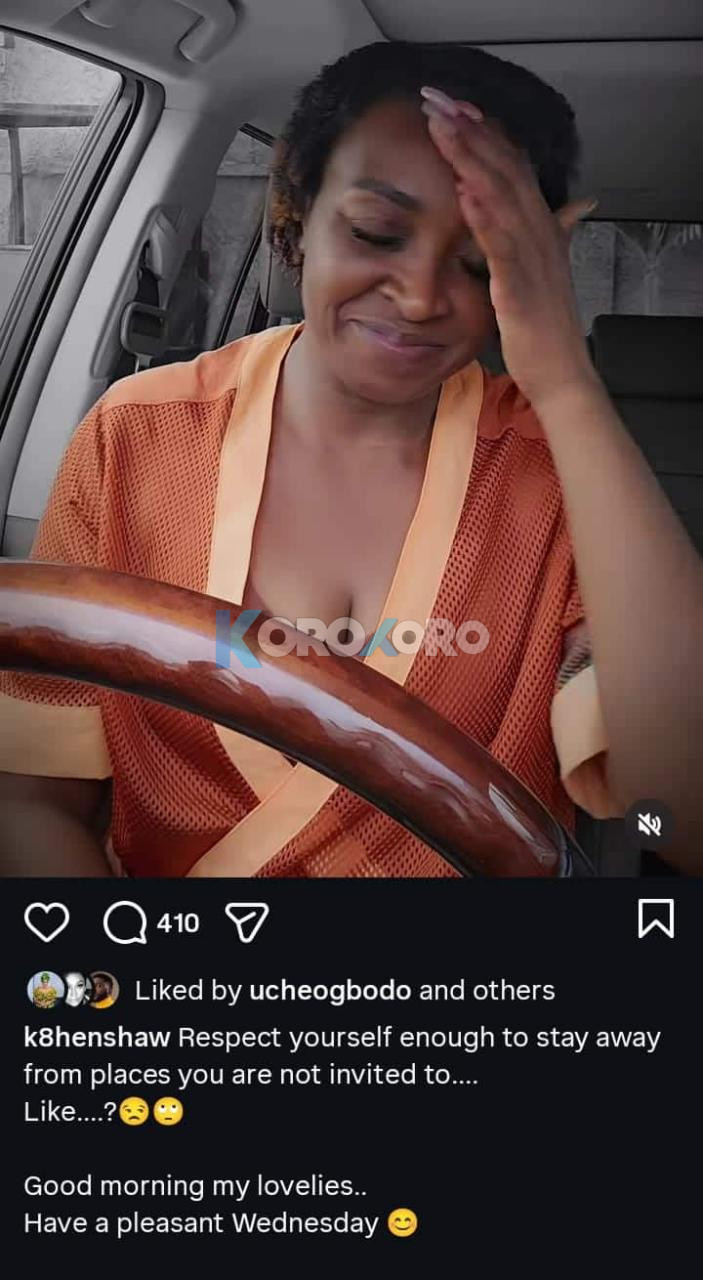 “Respect Yourself!” — Kate Henshaw Blasts Gatecrashers in Fiery Advice