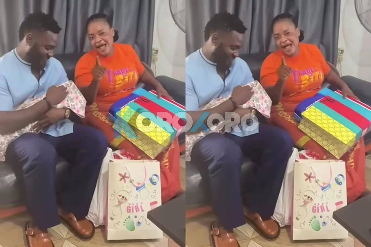 HEART-MELTING: Jide Awobona Storms Toyosi Adesanya’s Home with Gifts — Emotional Baby Moment Leaves Fans in Tears