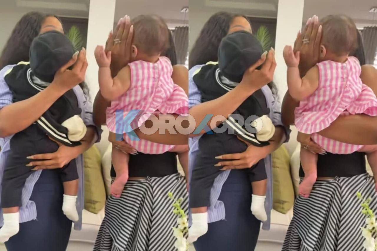 “They’re the New Gen Beta!” – Toke Makinwa’s Daughter and Priscilla Ojo’s Son Go on Their First Date