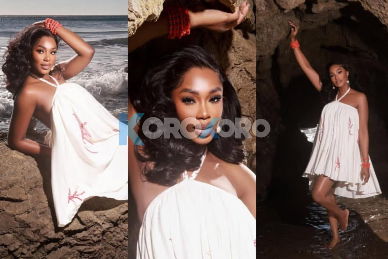 “From Small Girl in JTown to Star Power” – Sharon Ooja Celebrates Birthday with Angelic Photos and Heartfelt Reflection