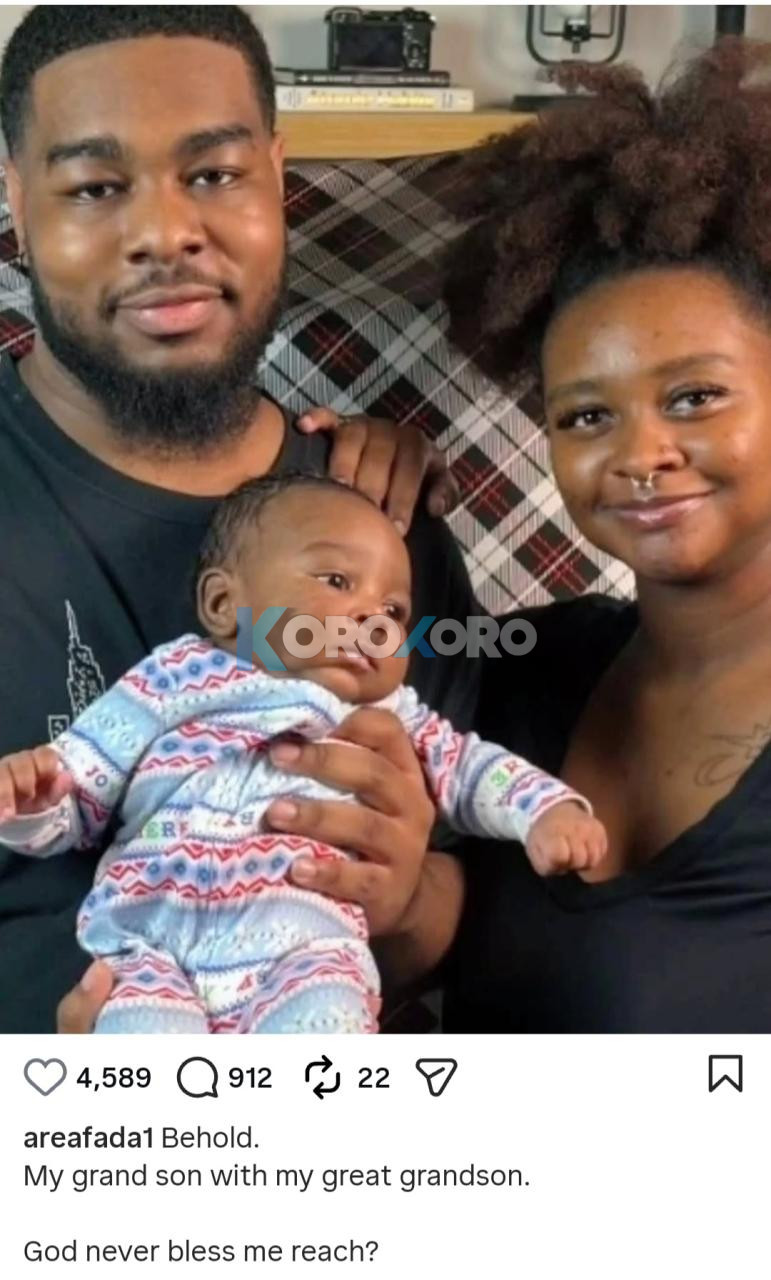 “God Never Bless Me Reach?” — Charly Boy Celebrates Becoming a Great-Grandfather in Heartwarming Family Moment