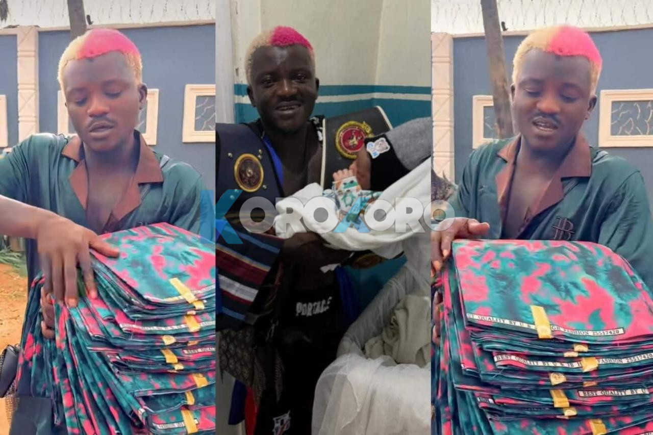 “FREE ANKARA FOR EVERYONE!” – Portable Announces Massive Giveaway For Son’s Naming Ceremony Amid Fresh Baby Mama Rumors