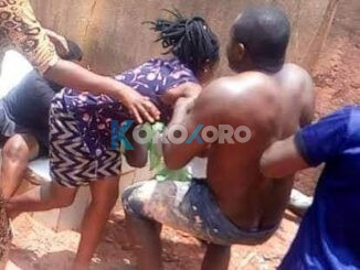 SHOCK: Man and S*x Worker Reportedly Run Out Naked Dragging Over Payment Dispute in Port Harcourt (WATCH VIDEO) +