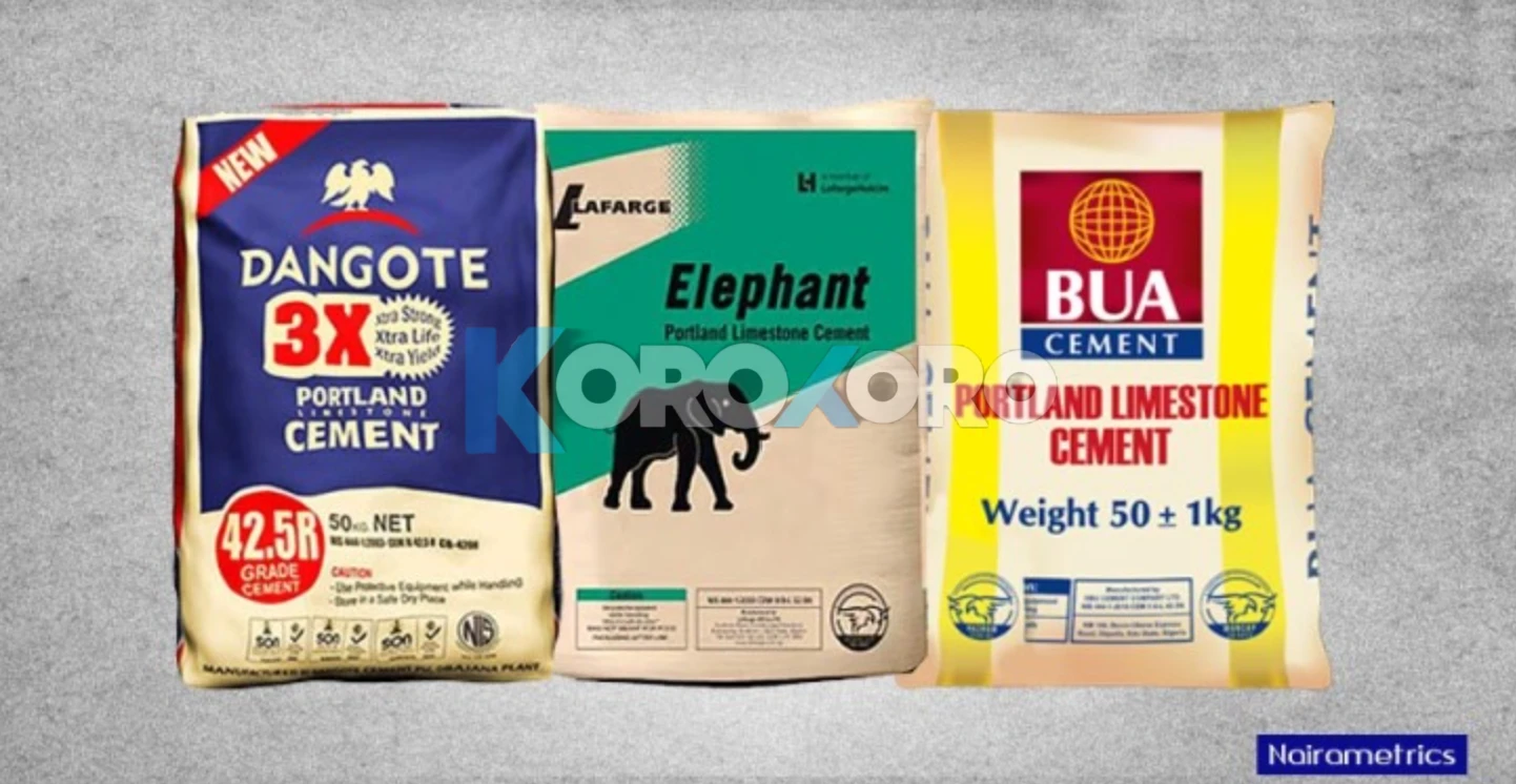 Price of Cement Nationwide Emerges; Dangote, BUA Adjust Rates
